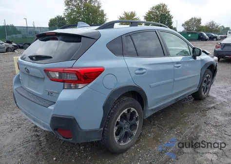 2021 Subaru Crosstrek Premium from USA, damaged, VIN JF2GTAPC6M8370745